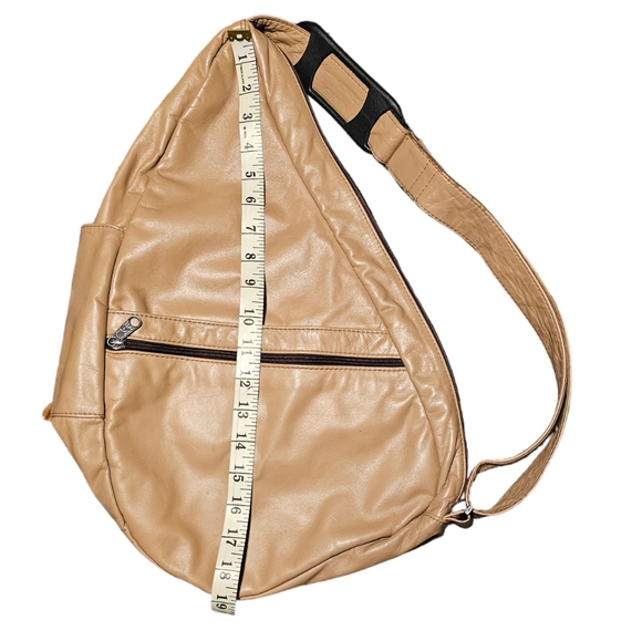 AmeriBag Classic Leather Healthy Back Bag - Picture 4 of 16